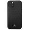 Mercedes MEHCP13SPSQBK iPhone 13 mini 5,4" czarny/black hardcase Leather Stars Pattern | Techbox