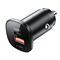 Acefast car charger 38W USB Type C / USB, PPS, Power Delivery, Quick Charge 3.0, AFC, FCP black (B1 black) | Techbox