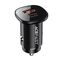 Acefast car charger 38W USB Type C / USB, PPS, Power Delivery, Quick Charge 3.0, AFC, FCP black (B1 black) | Techbox