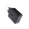 Acefast charger 2x USB Type C 40W, PPS, PD, QC 3.0, AFC, FCP black (A9 black) | Techbox