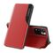 Eco Leather View Case elegant case with flip cover and stand function Xiaomi Redmi Note 11 Pro+ 5G (China) / 11 Pro 5G (China) / Mi11i HyperCharge / Poco X4 NFC 5G red | Techbox