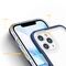 Clear 3in1 case for iPhone 11 Pro Max blue frame gel cover | Techbox