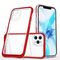 Clear 3in1 Case for iPhone 11 Pro Max Frame Cover Gel Red | Techbox