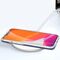 Clear 3in1 case for iPhone 13 mini gel cover with frame blue | Techbox