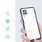 Clear 3in1 Case for Samsung Galaxy A22 4G Frame Gel Cover Blue | Techbox