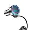 Joyroom JR-CL07 72W 3in1 Car Charger with 1.6m USB-C Cable – Black | Techbox