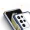 Clear 3in1 Case for Samsung Galaxy S22 Ultra Frame Gel Cover Blue | Techbox
