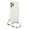 Guess GUHCP13LKPSWH iPhone 13 Pro / 13 6.1 "Transparent hardcase White Pearl - Apple Cases - Cases - Techbox