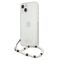 Guess GUHCP13MKPSWH iPhone 13 6.1 "Transparent hardcase White Pearl - Apple Cases - Cases - Techbox