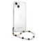Guess GUHCP13MKPSWH iPhone 13 6.1 "Transparent hardcase White Pearl - Apple Cases - Cases - Techbox