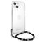 Guess GUHCP13SKPSBK iPhone 13 mini 5.4" Transparent hardcase Black Pearl | Techbox