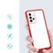 Clear 3in1 Case for Samsung Galaxy A13 5G Frame Gel Cover Red | Techbox