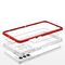 Clear 3in1 Case for Samsung Galaxy A13 5G Frame Gel Cover Red | Techbox