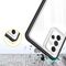 Clear 3in1 Case for Samsung Galaxy A73 Frame Cover Gel Black | Techbox