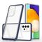 Clear 3in1 Case for Samsung Galaxy A73 Frame Cover Gel Blue - Samsung Cases - Cases - Techbox