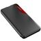 Eco Leather View Case an elegant case with a flap and stand function for Samsung Galaxy A73 red - Samsung Cases - Cases - Techbox