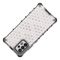 Honeycomb case armored cover with a gel frame for Samsung Galaxy A13 5G transparent | Techbox