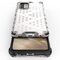Honeycomb case armored cover with a gel frame for Samsung Galaxy A13 5G transparent | Techbox