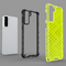 Honeycomb case armored cover with a gel frame for Samsung Galaxy S22 + (S22 Plus) transparent | Techbox