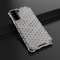 Honeycomb case armored cover with a gel frame for Samsung Galaxy S22 + (S22 Plus) transparent | Techbox