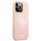Guess GUHCP13LLS4GWPI iPhone 13 Pro / 13 6.1 pink / pink hard case Silicone 4G Logo | Techbox