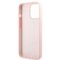 Guess GUHCP13LLS4GWPI iPhone 13 Pro / 13 6.1 pink / pink hard case Silicone 4G Logo | Techbox