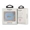 Guess GUA3LSCHSB AirPods 3 cover blue/blue Silicone Charm Heart Collection | Techbox