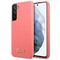 Guess GUHCS22MLSLMGFU S22+ S906 fuchsia/fuchsia hardcase Silicone Script Metal Logo | Techbox