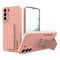 Wozinsky Kickstand Case Silicone Stand Cover for Samsung Galaxy S22 + Pink | Techbox