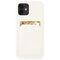 Card Case Silicone Wallet Case with Card Slot Documents for Samsung Galaxy A73 white - Samsung Cases - Cases - Techbox