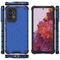 Honeycomb case armored cover with a gel frame for Samsung Galaxy A73 blue | Techbox