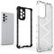 Honeycomb case armored cover with a gel frame for Samsung Galaxy A73 transparent | Techbox