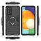 Ring Armor tough hybrid case cover + magnetic holder for Samsung Galaxy A73 black | Techbox