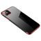 Clear Color case TPU gel cover with a metallic frame for Samsung Galaxy A13 5G red | Techbox