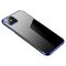 Clear Color case TPU gel cover with a metallic frame for Samsung Galaxy S22 + (S22 Plus) blue - Samsung Cases - Cases - Techbox