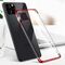 Clear Color case TPU gel cover with a metallic frame for Samsung Galaxy S22 + (S22 Plus) blue - Samsung Cases - Cases - Techbox