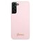 Guess GUHCS22MLSLMGLA S22 + S906 lavender / lavender hardcase Silicone Script Metal Logo - Samsung Cases - Cases - Techbox
