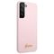 Guess GUHCS22MLSLMGLA S22 + S906 lavender / lavender hardcase Silicone Script Metal Logo - Samsung Cases - Cases - Techbox