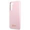 Guess GUHCS22MLSLMGLA S22 + S906 lavender / lavender hardcase Silicone Script Metal Logo - Samsung Cases - Cases - Techbox