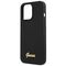 Guess GUHMP13LLSLMGBK iPhone 13 Pro / 13 6.1 "black / black hardcase Silicone Script Gold Logo - Apple Cases - Cases - Techbox