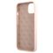 Guess GUHMP13MLSLMGLP iPhone 13 6.1 "light pink / light pink hardcase Silicone Script Gold Logo Magsafe - Apple Cases - Cases - Techbox