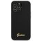 Guess GUHMP13XLSLMGBK iPhone 13 Pro Max 6.7" black/black hardcase Silicone Script Gold Logo MagSafe | Techbox