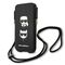 Karl Lagerfeld Handbag KLHCP12LOPHKCK 6.7 "black / black hardcase Saffiano Ikonik Karl &amp; Choupette Head - Uncategorized Cases (2) - Cases - Techbox