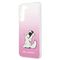 Karl Lagerfeld KLHCS22MCFNRCPI S22+ S906 hardcase różowy/pink Choupette Eat | Techbox