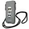 Karl Lagerfeld Torebka KLHCP12LOPHKCG 6,7" szary/grey hardcase Saffiano Ikonik Karl&Choupette Head | Techbox