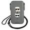 Karl Lagerfeld Handbag KLHCP12MOPHKCG 6,1 "gray / gray hardcase Saffiano Ikonik Karl &amp; Choupette Head - Uncategorized Cases (2) - Cases - Techbox