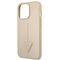 Guess GUHCP13LPSATLE iPhone 13 Pro / 13 6.1" beige/beige hardcase SaffianoTriangle Logo | Techbox