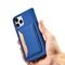 Magnet Card Case for iPhone 12 cover card wallet card stand blue | Techbox