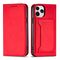 Magnet Card Case for iPhone 12 Pro Pouch Card Wallet Card Holder Red - Apple Cases - Cases - Techbox