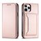 Magnet Card Case for iPhone 12 Pro Pouch Card Wallet Card Holder Pink - Apple Cases - Cases - Techbox